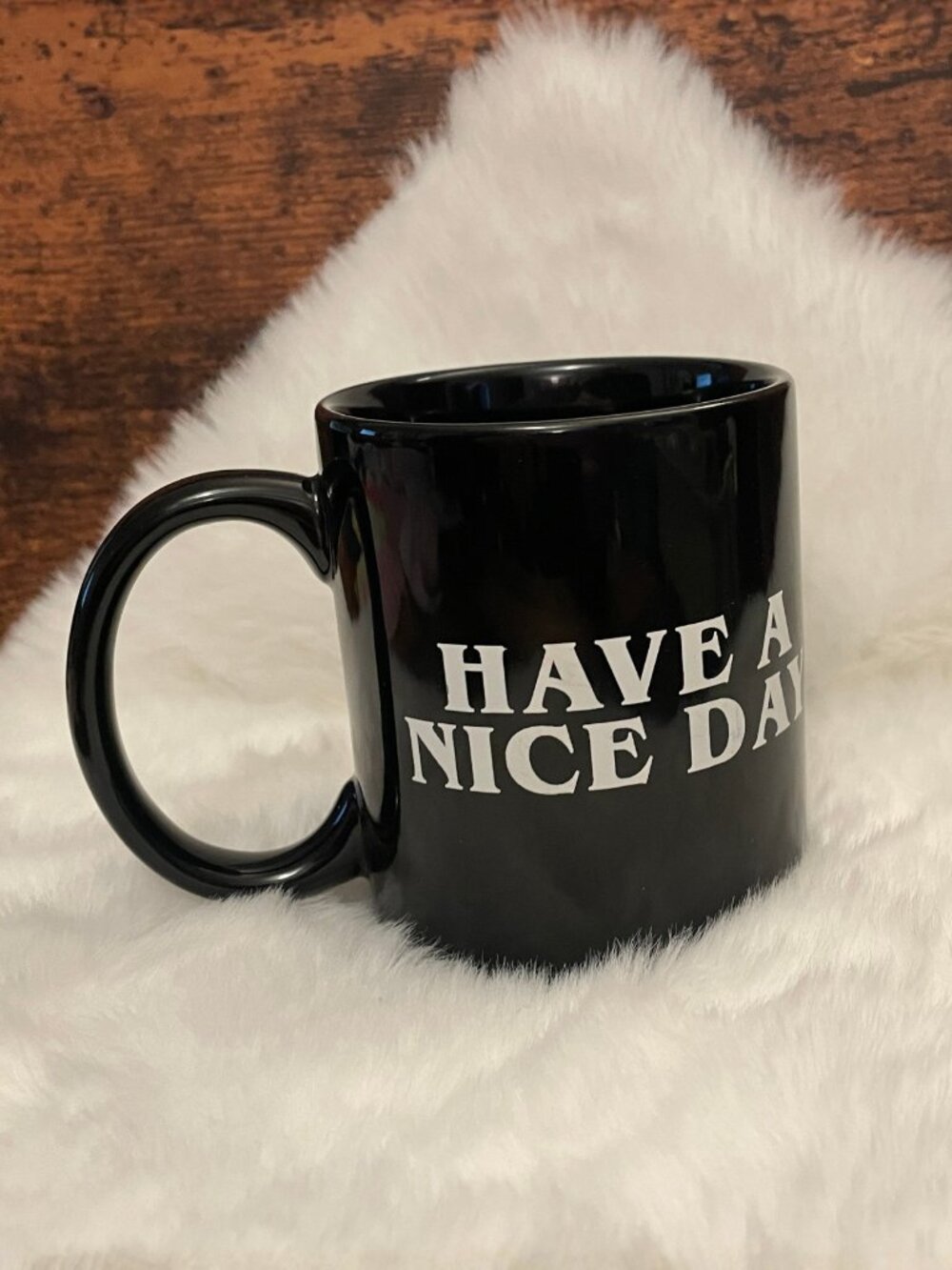 Have A Nice Day Mug Middle Finger Mug 300ml Ceramic Coffee Mug(SKU: 68MI)